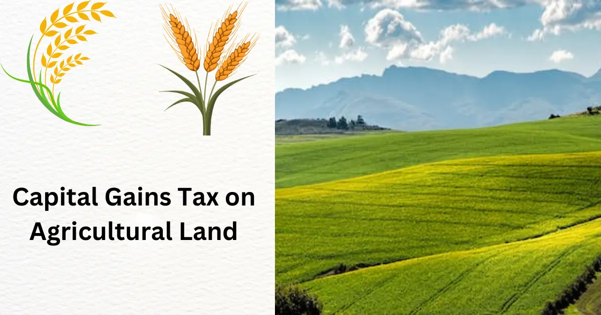 Capital Gains Tax on Agricultural Land